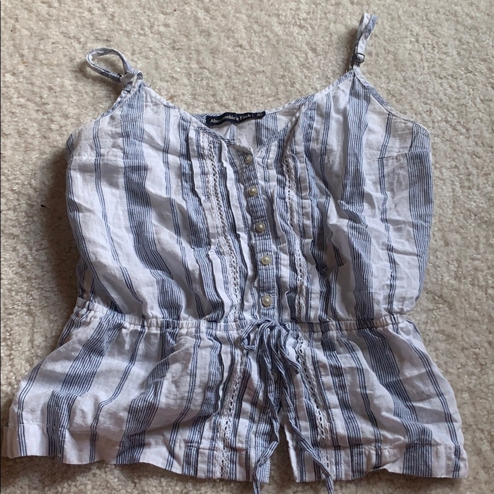 Abercrombie & Fitch peplum top